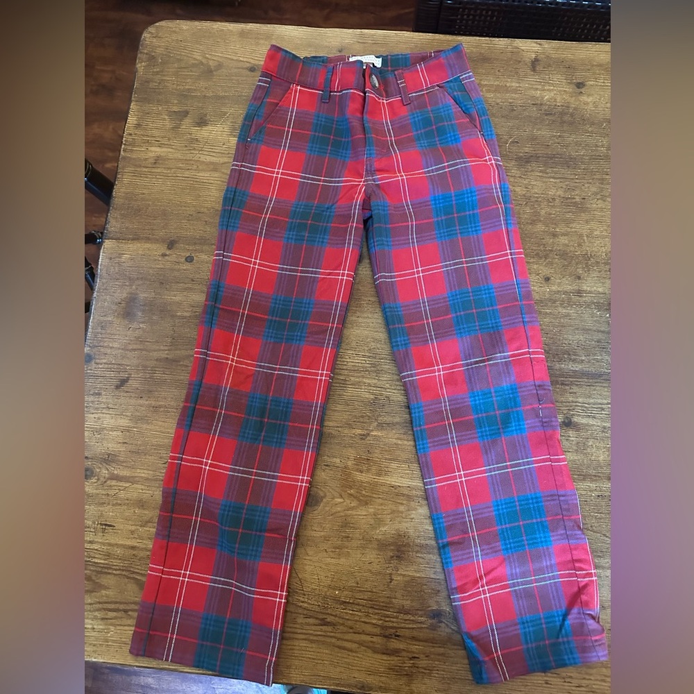 Beaufort Bonnet Boys size 8 plaid pants